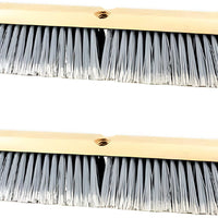 Vileda Professional - 36" Fine Sweep Styrene Push Broom Head, 2/Cs - 134457 (Special Order Item)
