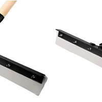 Vileda Professional - 36" Grey/White Squeegee with Steel Frame, 2/Cs - 134654