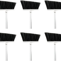 Vileda Professional - 48" Large Magnetic Angle Broom with Handle, 6/Cs - 134758