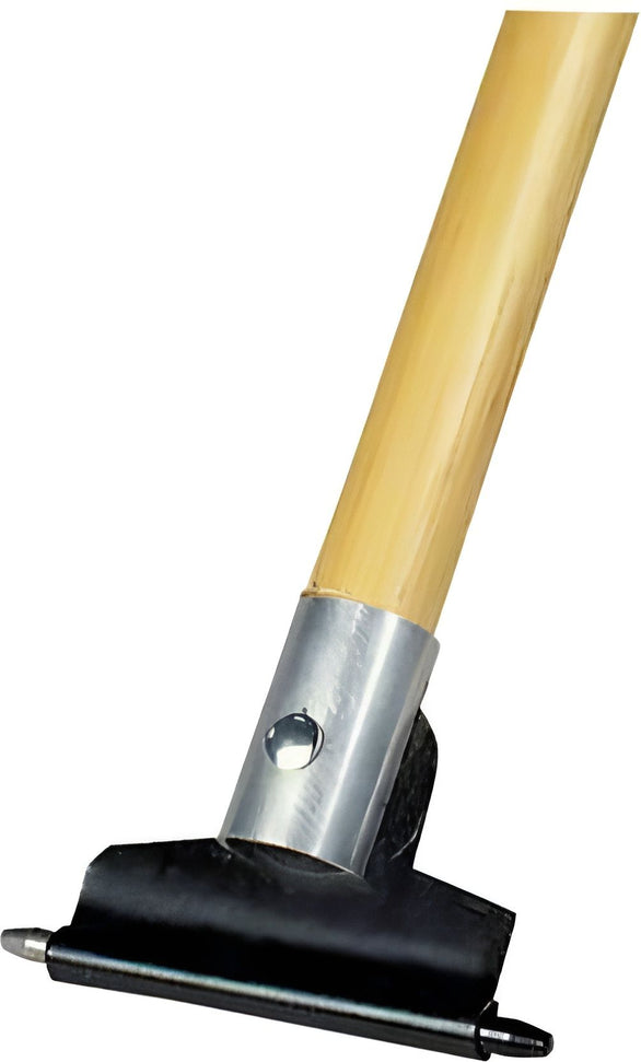 Vileda Professional - 60" Dust Mop Clip On Connector and Wood Handle - 134598