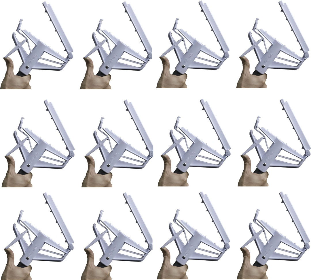 Vileda Professional - 60" Snap-N-Go Grey Fiberglass Handle, 12/Cs - 134751