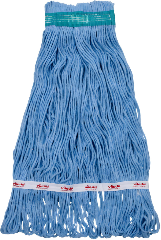 Vileda Professional - Blue Medium ValueLine Looped Mop, 12/Cs - 136292