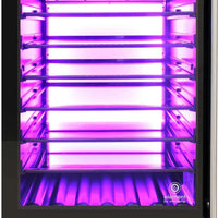 Vinotemp - 117 Can Beverage Cooler Left Hinge - EL‐54BCCOMM‐L