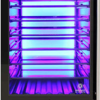 Vinotemp - 117 Can Beverage Cooler Left Hinge - EL‐54BCCOMM‐L