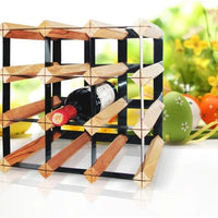 Vinotemp - 12 Bottle Cellar Trellis Wine Rack - RACK‐12CT