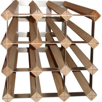 Vinotemp - 12 Bottle Cellar Trellis Wine Rack - RACK‐12CT