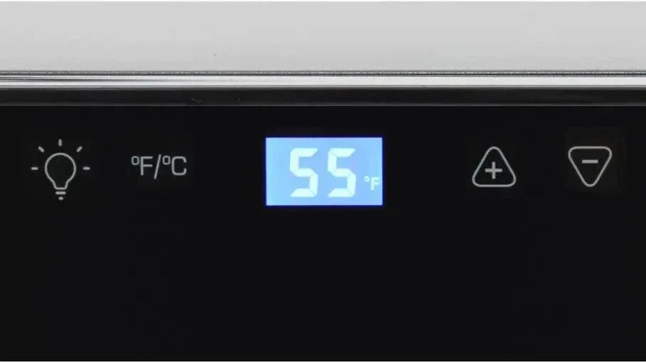 Vinotemp - 12 Bottle Single-Zone Thermoelectric Wine Cooler - EL‐12TEDCS