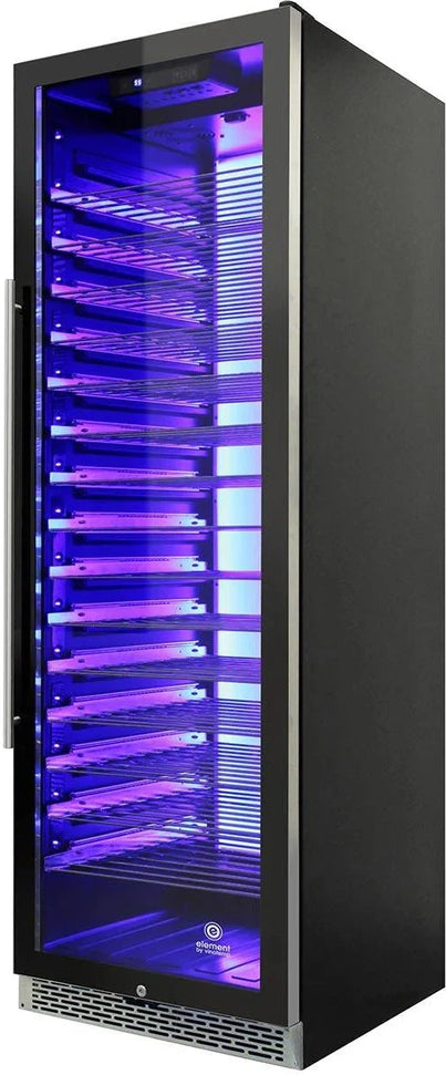 Vinotemp - 141 Bottle Single-Zone Wine Cooler - EL‐168COMM