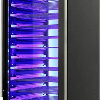 Vinotemp - 141 Bottle Single-Zone Wine Cooler - EL‐168COMM