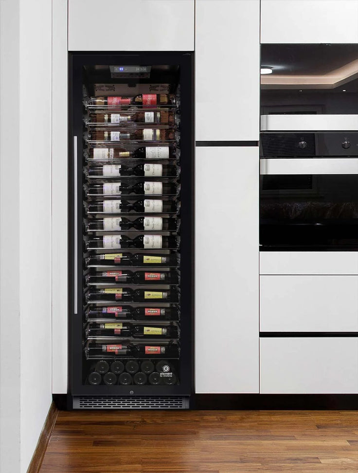 Vinotemp - 141 Bottle Single-Zone Wine Cooler - EL‐168COMM
