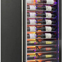 Vinotemp - 141 Bottle Single-Zone Wine Cooler - EL‐168COMM