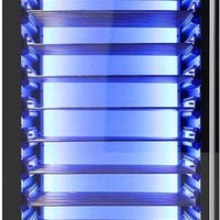 Vinotemp - 141 Bottle Single-Zone Wine Cooler Left Hinge - EL‐168COMM‐L