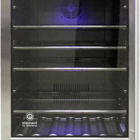Vinotemp - 161 Can Single-Zone Beverage Cooler Left Hinge - EL‐46WCBC‐L