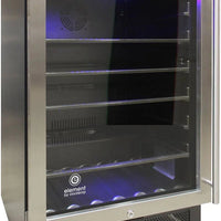 Vinotemp - 161 Can Single-Zone Beverage Cooler Left Hinge - EL‐46WCBC‐L