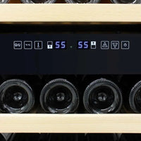 Vinotemp - 168 Dual-Zone Garage Wine Cooler - EL‐168GFEB