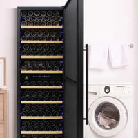 Vinotemp - 168 Dual-Zone Garage Wine Cooler - EL‐168GFEB