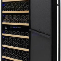 Vinotemp - 168 Dual-Zone Garage Wine Cooler - EL‐168GFEB