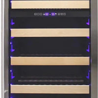 Vinotemp - 168 Dual Zone Wine Cooler - EL‐168WCST