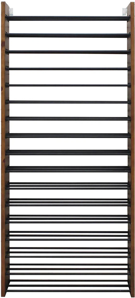 Vinotemp - 17 Horizontal Display Rack With Wood Sides - EP‐HZWALL2D
