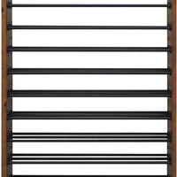 Vinotemp - 17 Horizontal Display Rack With Wood Sides - EP‐HZWALL2D