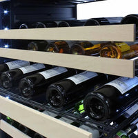 Vinotemp - 173 Bottle White Single-Zone Wine Cooler - EL‐300DSWL