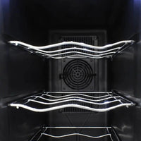 Vinotemp - 18 Bottle Dual-Zone Thermoelectric Wine Cooler - EL‐18TEDCS