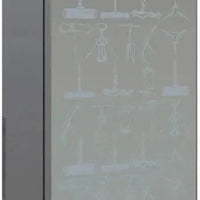 Vinotemp - 18 Bottle Dual-Zone Thermoelectric Wine Cooler - EL‐18TEDCS