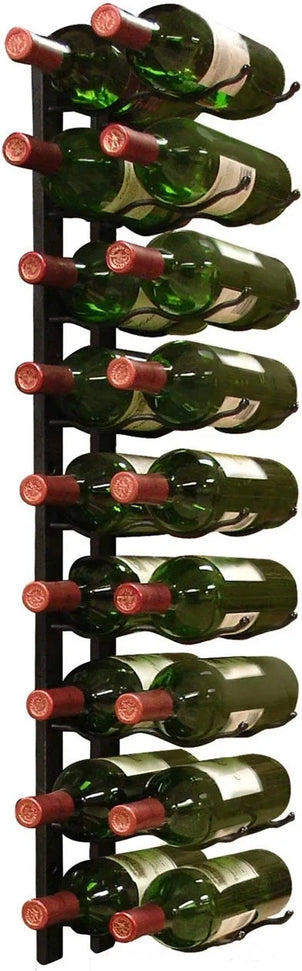 Vinotemp - 18 Bottle Epic Metal Wine Rack Black - EP‐WIRE2B