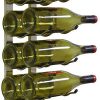 Vinotemp - 18 Bottle Epic Metal Wine Rack Stainless - EP‐WIRE2S