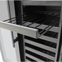 Vinotemp - 180 Bottle 36" Double Door Wine Cooler - EL‐36TD180