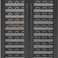 Vinotemp - 180 Bottle 36" Double Door Wine Cooler - EL‐36TD180