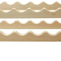 Vinotemp - 2 x 12 Bottle Modular Wine Rack Natural - EP‐4472‐24‐C