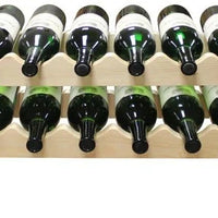 Vinotemp - 2 x 12 Bottle Modular Wine Rack Natural - EP‐4472‐24‐C