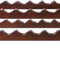 Vinotemp - 2 x 12 Bottle Modular Wine Rack Stained - EP‐4472‐24S‐C