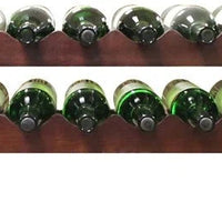 Vinotemp - 2 x 12 Bottle Modular Wine Rack Stained - EP‐4472‐24S‐C