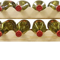 Vinotemp - 2 x 6 Bottle Modular Wine Rack Natural - EP‐4472‐12‐C