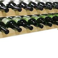 Vinotemp - 2 x 9 Bottle Modular Wine Rack Natural - EP‐4472‐18‐C