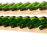 Vinotemp - 2 x 9 Bottle Modular Wine Rack Natural - EP‐4472‐18‐C