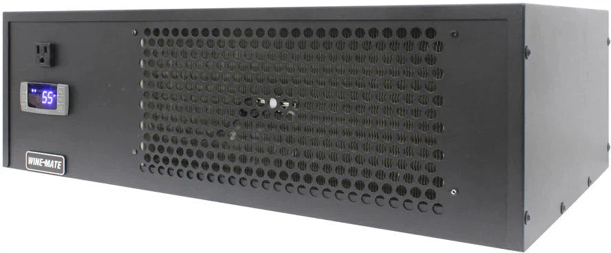 Vinotemp - 200 Cu. Ft. Self-Contained Low-Profile Wine Cooling System - WM‐2500LOWP