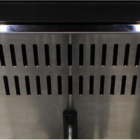 Vinotemp - 23.4" Stainless Steel Indoor/Outdoor Drawer Refrigerator and Freezer with 3.9 Cubic Feet Capacity - BR-24FZREF