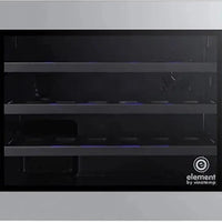 Vinotemp - 24 Bottle Stainless Wall-Mounted Single-Zone Wine Cooler - EL‐24WCUSS