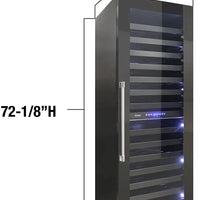 Vinotemp - 24" Panel-Ready Dual Zone Wine Cooler - VT‐24PR125