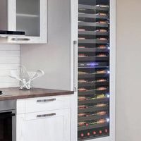 Vinotemp - 24" Panel-Ready Dual Zone Wine Cooler - VT‐24PR125