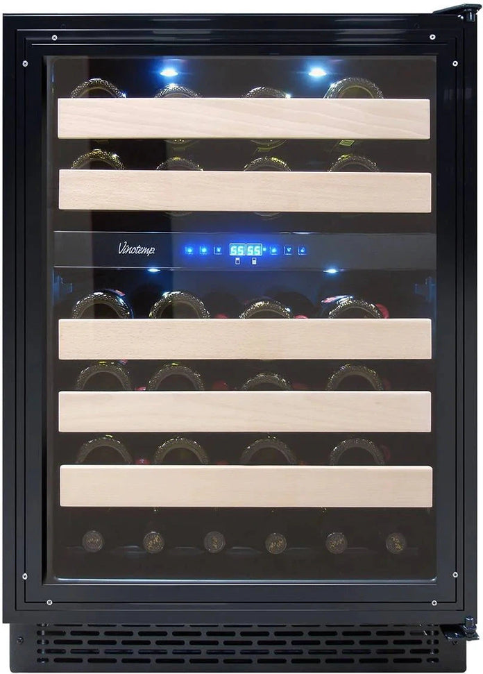 Vinotemp - 24" Panel-Ready Wine Cooler - VT‐24PR46