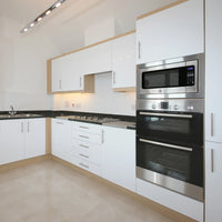 Vinotemp - 24" Stainless Steel Built-In Microwave Oven - BR-MW BI22-S