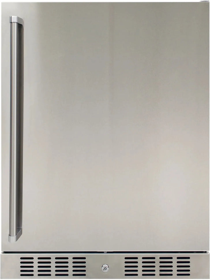 Vinotemp - 24" Stainless Steel Outdoor Undercounter Refrigerator - BR-ODR101-03