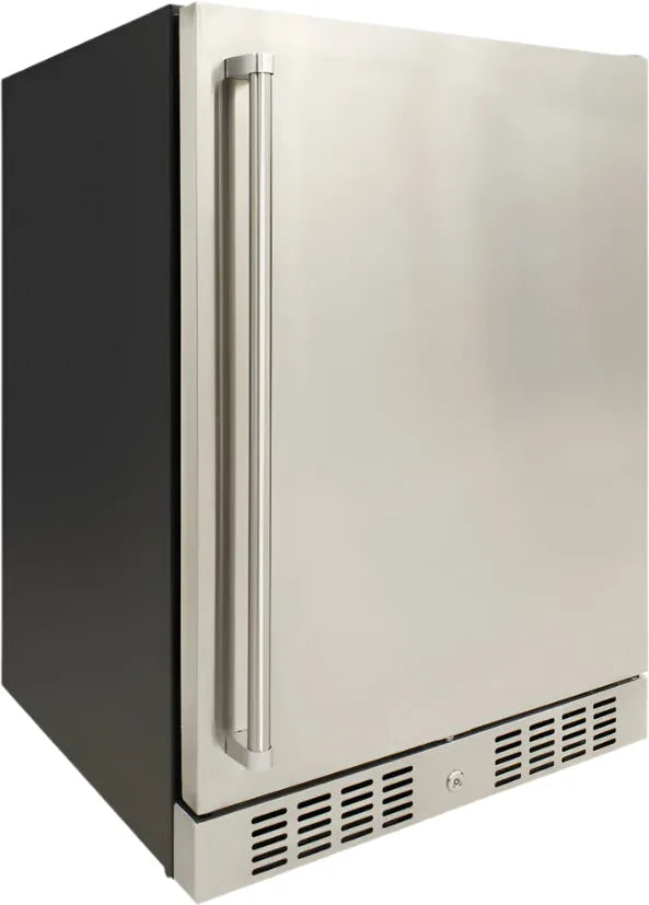 Vinotemp - 24" Stainless Steel Outdoor Undercounter Refrigerator - BR-ODR101-03