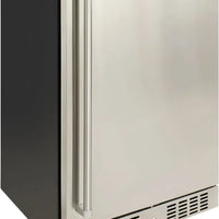 Vinotemp - 24" Stainless Steel Outdoor Undercounter Refrigerator - BR-ODR101-03