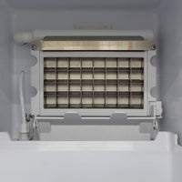 Vinotemp - 24.8" Stainless Steel Indoor Undercounter Automatic Ice Maker with 25 lbs Capacity - BR-15INIM-B