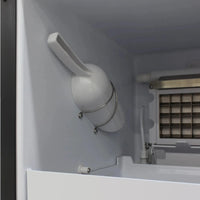 Vinotemp - 24.8" Stainless Steel Indoor Undercounter Automatic Ice Maker with 25 lbs Capacity - BR-15INIM-B